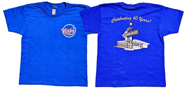 60th Anniversary T-Shirt (Royal Blue).
